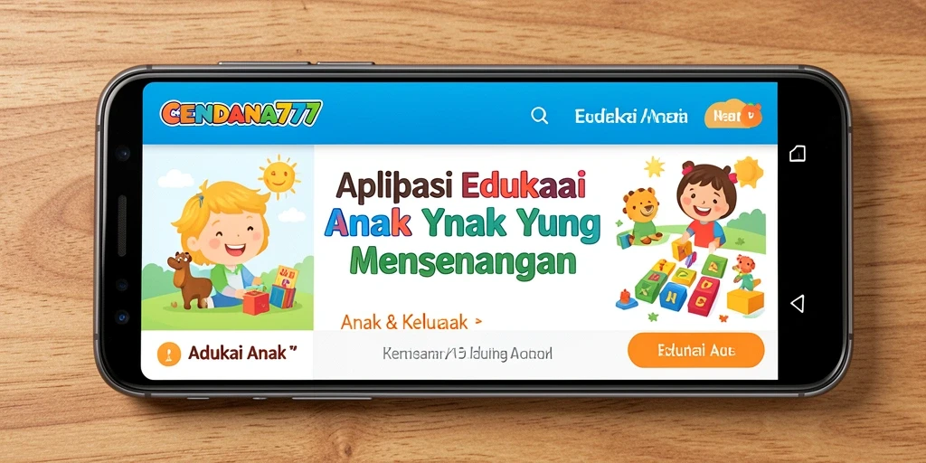 Tampilan antarmuka CENDANA777 yang interaktif dan edukatif.