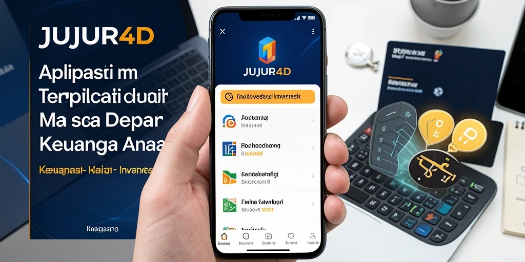 Tampilan antarmuka JUJUR4D yang sederhana dan informatif.