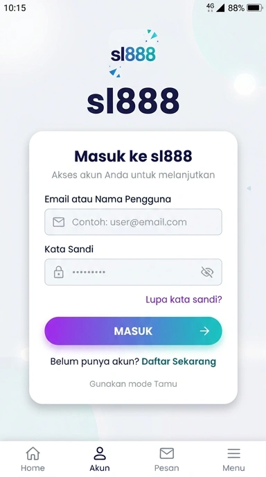 Panduan Masuk Akun sl888 untuk Pengguna Android